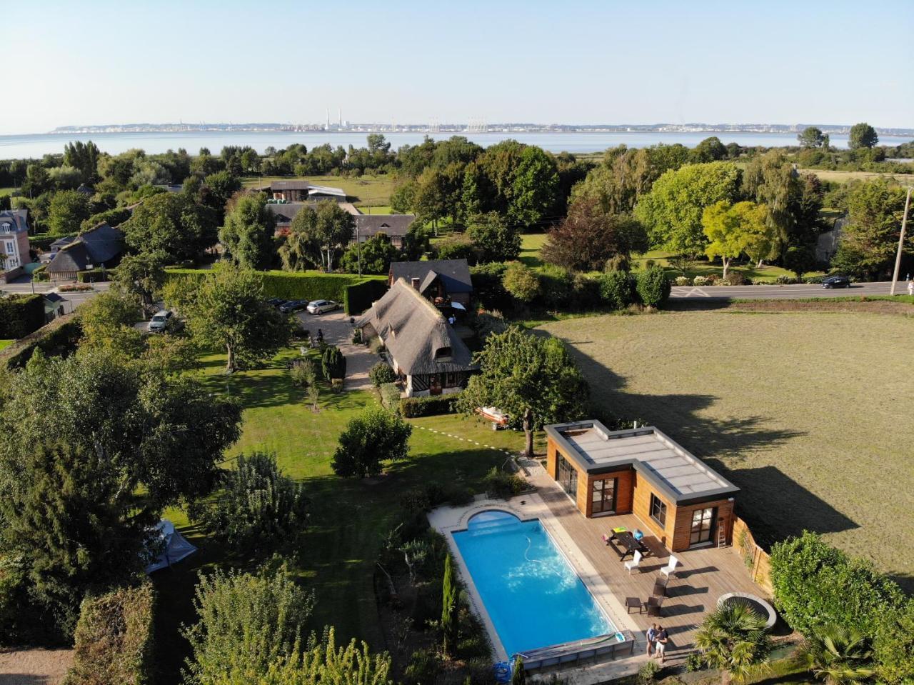 La Griotte & Spa&Piscine Pennedepie Exteriér fotografie